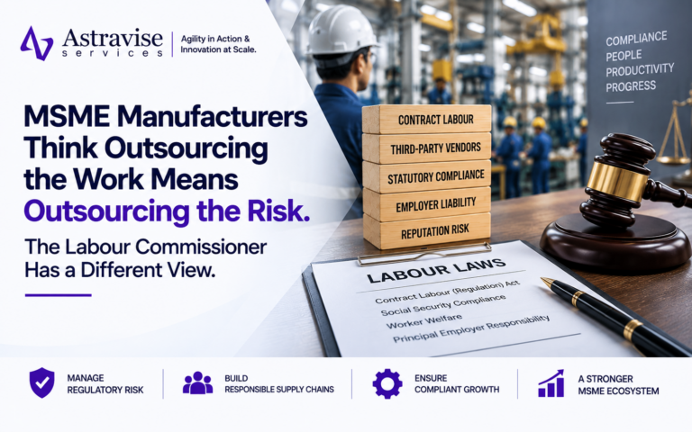 MSME Manufacturers Think Outsourcing the Work Means Outsourcing the Risk. The Labour Commissioner Has a Different View.