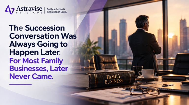 The Succession Conversation Was Always Going to Happen Later. For Most Family Businesses, Later Never Came.